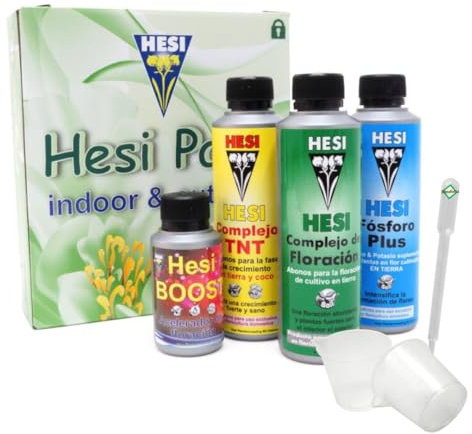 Weedness Hesi Dünger Starter Kit Erde Klein - Grow Pflanzen Orchideen NPK Bio Kit Naturdünger Anbau Indoor Outdoor Bonsai Organischer
