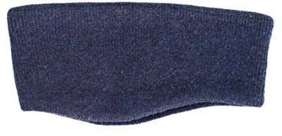 FosterNatur, Merino Stirnband mit Ohr, 100% Wolle (Baumwollfutter) (Cosmos)