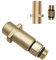 Male Thread Adapter and 1/4 Female Fitting Snow Foam Lance Copper Connector of Foam Cannon Brass Head Compatible with Karcher K Series K2/K3/K4/K5/K6/K7 Car High Pressure Washer Machine