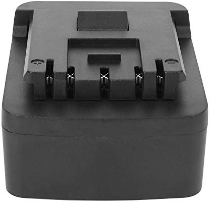 Walfront Elektrowerkzeugadapter, Batterieadapter für Milwaukee 18V Li-Ionen-Batterie Umrüstung auf Bosch mit Aufladung