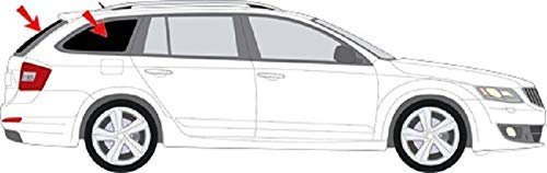 Solarplexius Auto-Sonnenschutz Scheiben-Tönung passgenau für Skoda Octavia-III Kombi Bj. 12-20 Keine Folie 3 er Satz