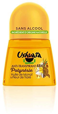 USHUAIA - Déodorant Bille Femme Huile De Monoï 50Ml - Lot De 3 - livraison offerte