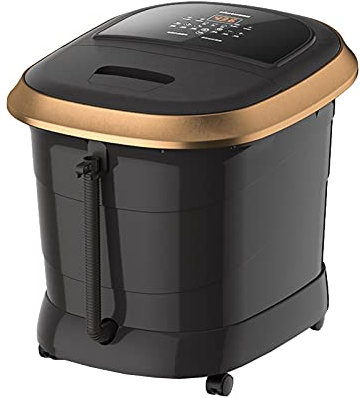 FUFU Schnelle Heizungsfußbadewanne Badewanne, Massagegerät, Automatische Massage, Leistungsstarker Bubble Jet, Elektrische Massagerolle, Einstellbarer Timer