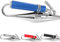 Tecnigas Q-Tre, pot d'échappement sport compatible avec (debout/vertical) Speedfight 2, Elystar, Zenith (2 temps / 50 cm³) (bleu)