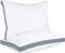 Utopia Bedding Almohadas de Cama para Dormir tamaño Queen (Gris), Juego de 2, Calidad de Hotel refrescante, Almohada Reforzada para Dormir Boca Arriba, Boca Abajo o de Lado