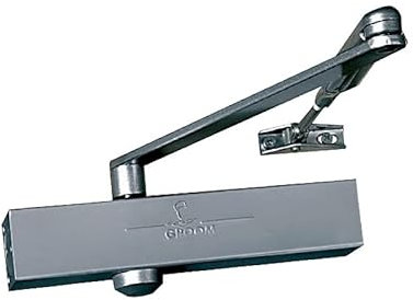 Ferme-porte complet bras compas finition blanc GR 150