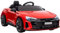 HOMCOM Voiture électrique Enfant 12 V - véhicule électrique avec télécommande parentale fournie - V. Max. 5 Km/h - Effets sonores, Lumineux - Audi RS E-tron GT Rouge