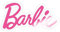 Spreadshirt Barbie Klassisches Logo Sticker, max. 10x10 cm, 10 x 10 cm, Transparent glänzend