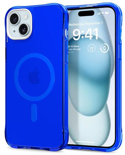 CYRILL von Spigen Ultra Sheer Mag Hülle Kompatibel mit iPhone 15 (2023) - Denim
