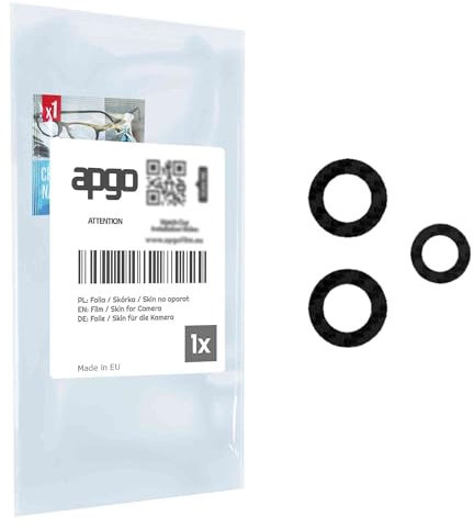 apgo Lens Protection Film for Camera Island for Xiaomi Redmi Note 13 Pro+ Plus 5G, Camera Protection, Sticker