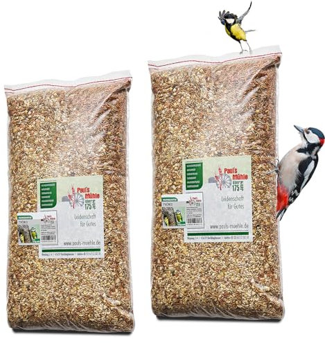 Paul´s Mühle Wildvogelfutter, Vogelfutter ideal für Brutzeit und Aufzucht, Phönix, 20 kg