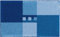 Linea Due MERKUR Badteppich 50x80cm blau