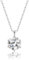 Love Me Santika Silberkette Für Damen 925 mit Anhänger | Elegante Silber Halskette mit Zirkoniumsteinen | Ankerkette für Damen | Kette Schmuck Geschenk für Frauen,Freundin,A-068-1