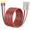 GUIRUIMOON Anderson Plug Connection Cable, 50A Battery Quick Connector, Jumper Cable Connector with 10AWG Cable Trailer Winch Quick Connection Cable with Copper Ring. (3M)