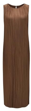Opus Damen Plisseekleid WORNA stein (19), 38