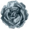 Mecool Broche de rosa grande para corte de pelo, pinza para el pelo para niñas, accesorios de fiesta de boda, color azul