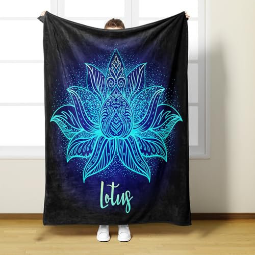 3D-gedruckte Decke Buddha-Decke Digital Bedruckte Flanelldecke,Weiche Warme Flanelldecke Reisedecke,Tagesdecke Sofadecke,Süße Decke Für Teenager Und Erwachsene (style10#,120 x 180 cm)