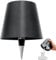 Brabola Wireless Bottle Lamp, Wine Bottle Light Kit 3 Color Dimmable Battery Operated Rechargeable Touch Table Lamp Shade for Restaurant, Bar, Home, Office, Christmas (Black)