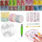 Nano-Tape-Set – Nano-Tape-Blasen-Set | Nano-Tape-Set | Luftpolsterband | Luftpolsterband-Spielzeug | Elastisches, handgefertigtes Kunsthandwerk | Bubble Tape Elastischer Ballon-Tape-Streifen, blasbare