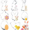 Ausstecher Ostern Set,8 Stück Osterhasen Ausstecher Plätzchen Ausstechformen Ostern,Osterausstecher Hase,Edelstahl Keksausstecher Ostern Keksform für Backen,Küken,Häschenkopf,Ei,Blume