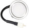SPARES2GO Universal Cooker Hood LED Light Extractor Vent Lamp Bulb Unit (Silver, 68mm, G4)