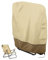 Udbrud Funda para Sillas Apilables de Jardin, Fundas Plegables con Cuerda Ajustable para Exteriores, Fundas de Plegable para Tumbona de Tela Oxford Impermeable Antipolvo Anti-UV