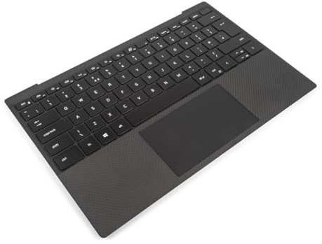 Dell XPS 9300/9310 Palmrest/Touchpad & UK ENGLISH Backlit Keyboard - 0Y75C4 + 0GVDKG (Renewed)