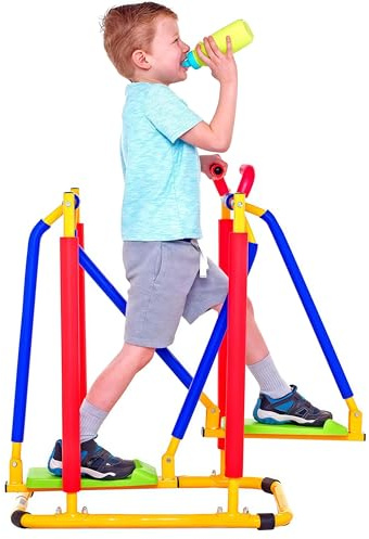 VBVARV Kinderlaufband für Fitnessübungen Verstellbares, lustiges Fitnessspielzeug für Kinder, Fitnessgeräte für drinnen und draußen, Fitnessgeräte für Kinder