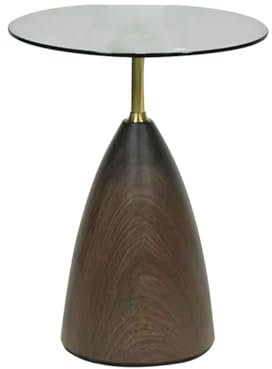 RKVXCJHDR Couchtische Couchtisch aus Glas, Wohnzimmer-Sofa, Beistelltisch, runder Couchtisch, Bodentablett, Ecktisch, Schlafzimmer, Nachttisch Couchtische fürs Wohnzimmer