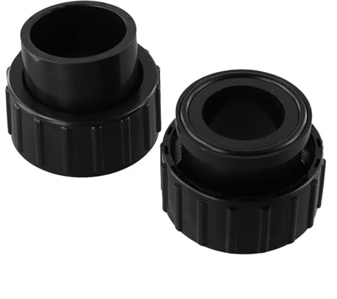 Lot de 2 connecteurs de raccordement de piscine 350157 pour pompes Pentair, pour pompe de piscine ou spa, design coulissant interne de 3,8 cm, kit de remplacement Union
