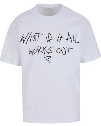 Mister Tee Herren T-Shirt 100% Baumwolle Weiß XS