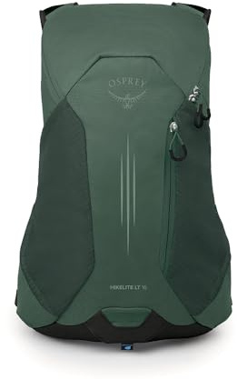 Osprey Hikelite LT Unisex Hiking Bag, 16L, Tundra Green