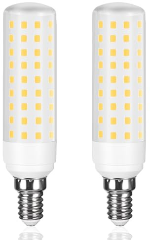 Karyoosi 2er E14 LED Lampe 12W, ersetzt 100W Glühbirne, 1450 Lumen, E14 LED Leuchtmittel Neutralweiß 4000K, Flimmerfrei, Nicht Dimmbar, für Kronleuchter Kühlschrank Dunstabzug Nähmaschine