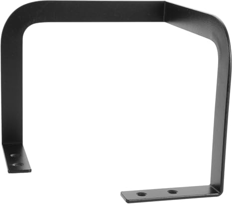 Bettgestell Matratzenhalter aus Eisen mit Rutschfester Halterung | Matratzen Stopper für Bett, Nodrill Montage, Schwarz, für Bettgestell und Zuhause, Extra Stütze