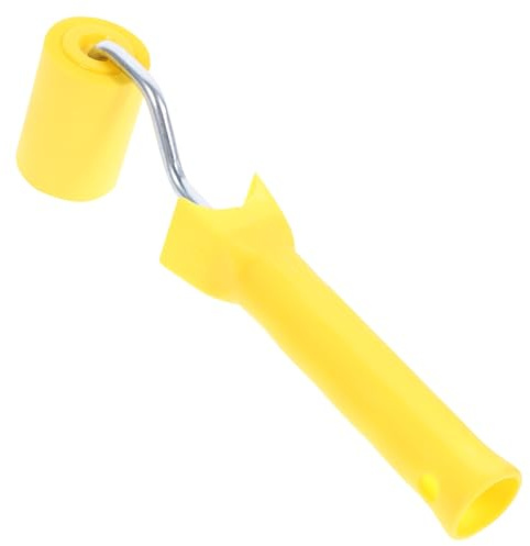 Hohopeti Rouleau de Lissage pour Papier Peint, Outil Professionnel en Caoutchouc et ABS, Facile à Transporter, pour Projets de Papier Artistique et Pose Murale