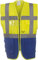Yoko Multifunktionale Herren-Hochsicherheitsweste yk002/hvw801. Medium Royal/Gelb