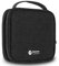 SIMBOOM 32 CD Tasche Mappe Etui für Discs Aufbewahrung Nylon, Wasserdicht Tragetasche für Auto, Büro, Wohnzimmer und Zuhause, Transport-Hüllen - Schwarz