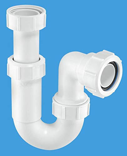 McAlpine Adjustable Inlet Tubular Swivel ‘P’ Trap MCALPINE-ASE10