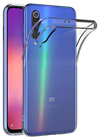 AICEK Hülle Compatible für Xiaomi Mi 9 SE Transparent Silikon Schutzhülle für Xiaomi 9 SE Case Clear Durchsichtige TPU Bumper Xiaomi Mi 9 SE Handyhülle (5,97 Zoll)