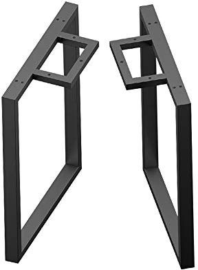 Furniture support foot Schwarz Tischbeine Halterung Büro Konferenztisch Computertisch großes Brett Tisch Esstisch Fuß Bar Schmiedeeisen Bücherregal Tischbeine hoch 70cm EIN Paar