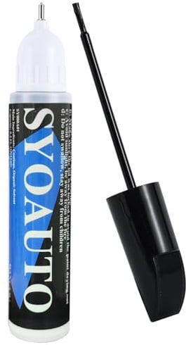 SYOAUTO Black Touch Up Paint for Cars, Auto Touch Up Paint Black Scratch Repair Automotive Black Car Paint Pen 2 in 1 Car Touch Up Paint 0.4 oz
