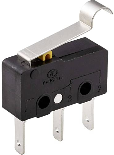 TRU Components Mikroschalter 250V/AC 5A 1xOn/(ON) Momentaner 1 Stück