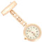 UKCOCO Uhr Hängeuhr Leuchtende Taschenuhr Quarzuhr Clip On Uhr Schwesternuhr Pflegeuhr Fob Uhr Prüfung Uhr für Ärzte Sanitäter Krankenpfleger Student Damen Roségold