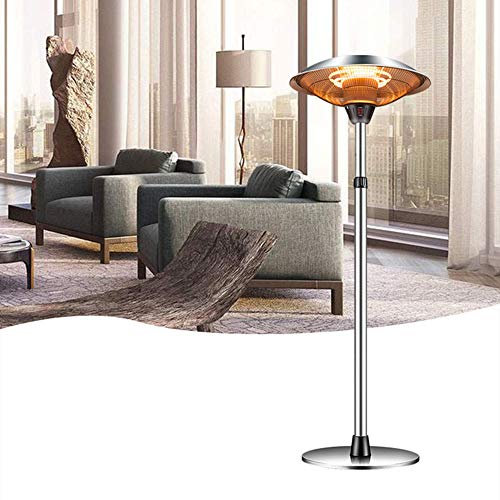 Chauffage de terrasse, chauffage d'extérieur 3000 W, chauffage électrique d'extérieur, chauffage infrarouge, chauffage de qualité supérieure résistant aux intempéries 110 V/220 V pour garage,
