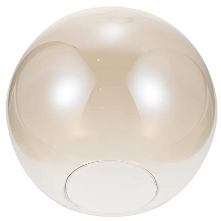 OSALADI 1stk Lampenschirm Aus Glas Kugellampe Aus Glas Kronleuchterschirme Aus Glas Wandleuchte Lampenschirm Halbbündige Einbauleuchte Kugellichtabdeckung Tischdeko Außenleuchten Hängend
