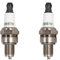 TORCH 2pcs CMR7H Zündkerze Solides Terminal Ersetzen für N GK 3066/CMR7H Zündkerze, für 965/RZ7C RZ7CT10, für TR14C TR14S, für Tanaka 018-16005-20, für Torch AC7R, für Husqvarna 581362301, OEM