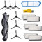 aotengou Ersatzteile für ZACO ILIFE A4s Roboter Staubsauger Zubehör Kit 14 Packs mit 1 Hauptbürste, 1 Primärfilter, 6 Hepa Filter, 6 Seitenbürsten