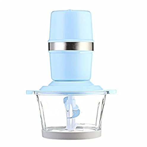 Hachoir électrique 300W 3-en-1 Hachoir à viande 2 vitesses 2L Hachoir électrique Jus de fruits Hachoir pour fruits Noix (Couleur : Bleu Taille : 2L) (Couleur : Bleu, Taille : 2L) (Bleu 2L) (Bleu
