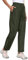 MoFiz Wasserdicht Hose Damen Überziehhose Fahrrad Regenhose Leichte Packbar Hose Winddicht Outdoorhose Wanderhose Trekkinghose Trekkinghose Armeegrün Größe EU 2XL