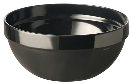 APS 79025 Friendly Bol en plastique recyclé (PET) Ø 14 cm Hauteur 6,5 cm 0,5 l Noir